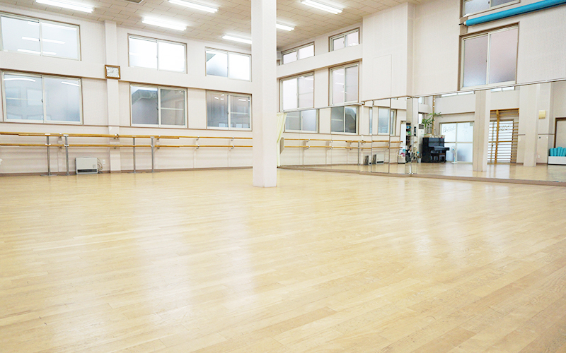 高木淑子バレエスクールのグランドホール